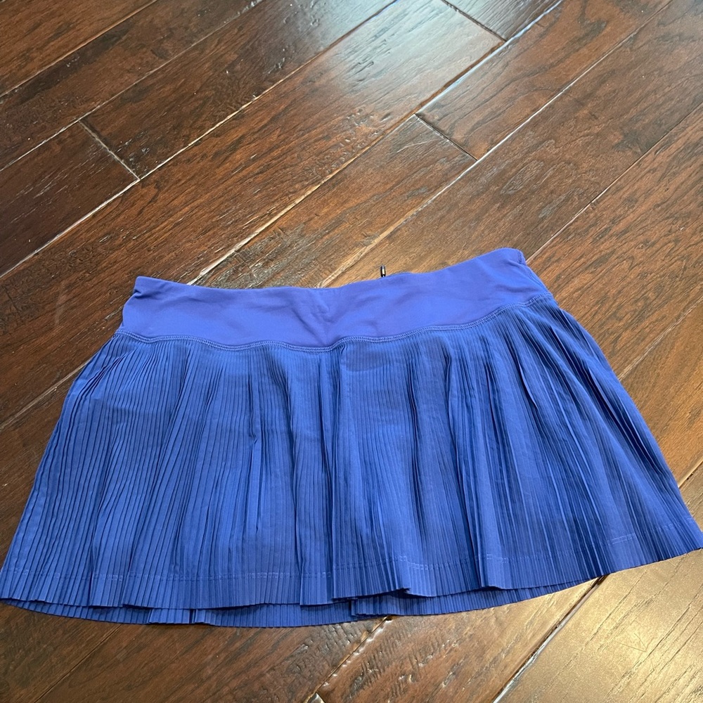 Lululemon Athletica Vibrant Blue Tennis Skirt